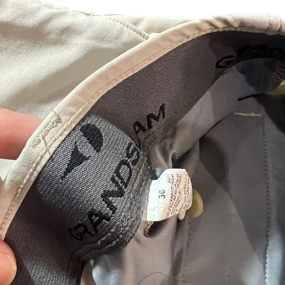 Men's Grand Slam On Course Active Waistband  Stretch Performance Golf Shorts - Picture 2 of 3